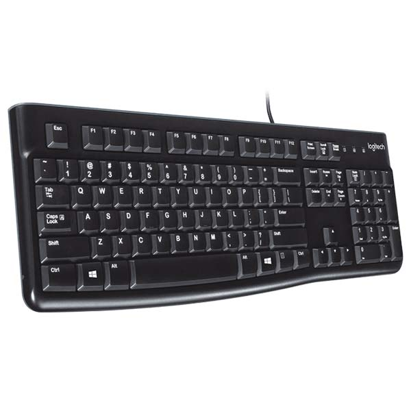 Bàn phím Logitech K120 (Kết nối có dây USB/ Bảo hành 3 năm)